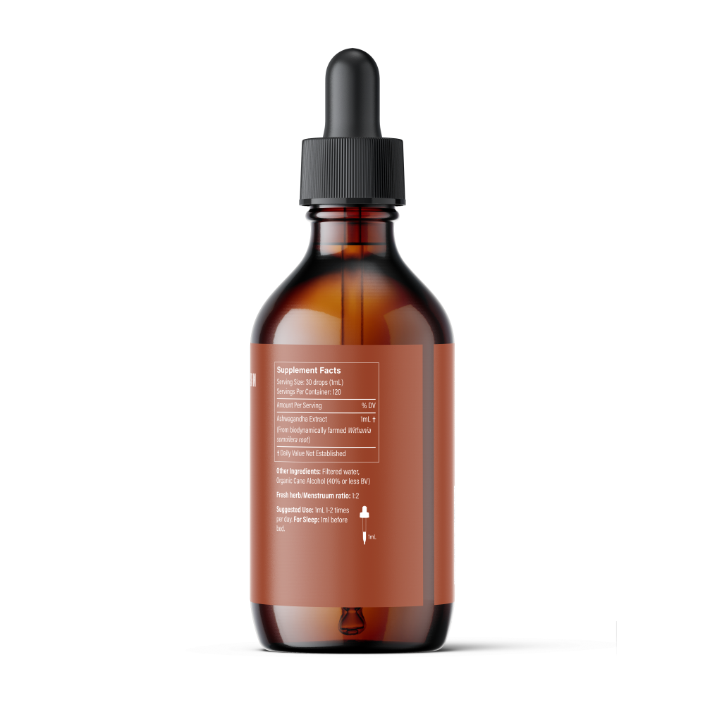 Ashwagandha - Organic Fresh Spagyric Tincture Liquid Extract